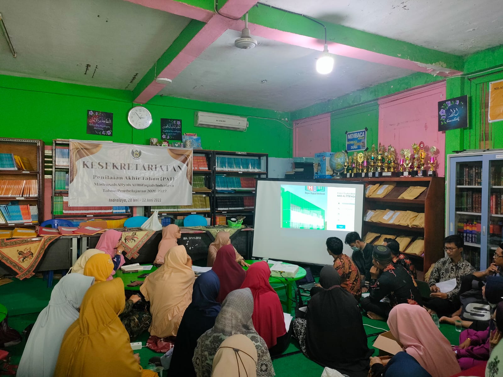 Madrasah Aliyah Gelar Rapat Membahas Sosialisasi Pengisisan Raport RDM